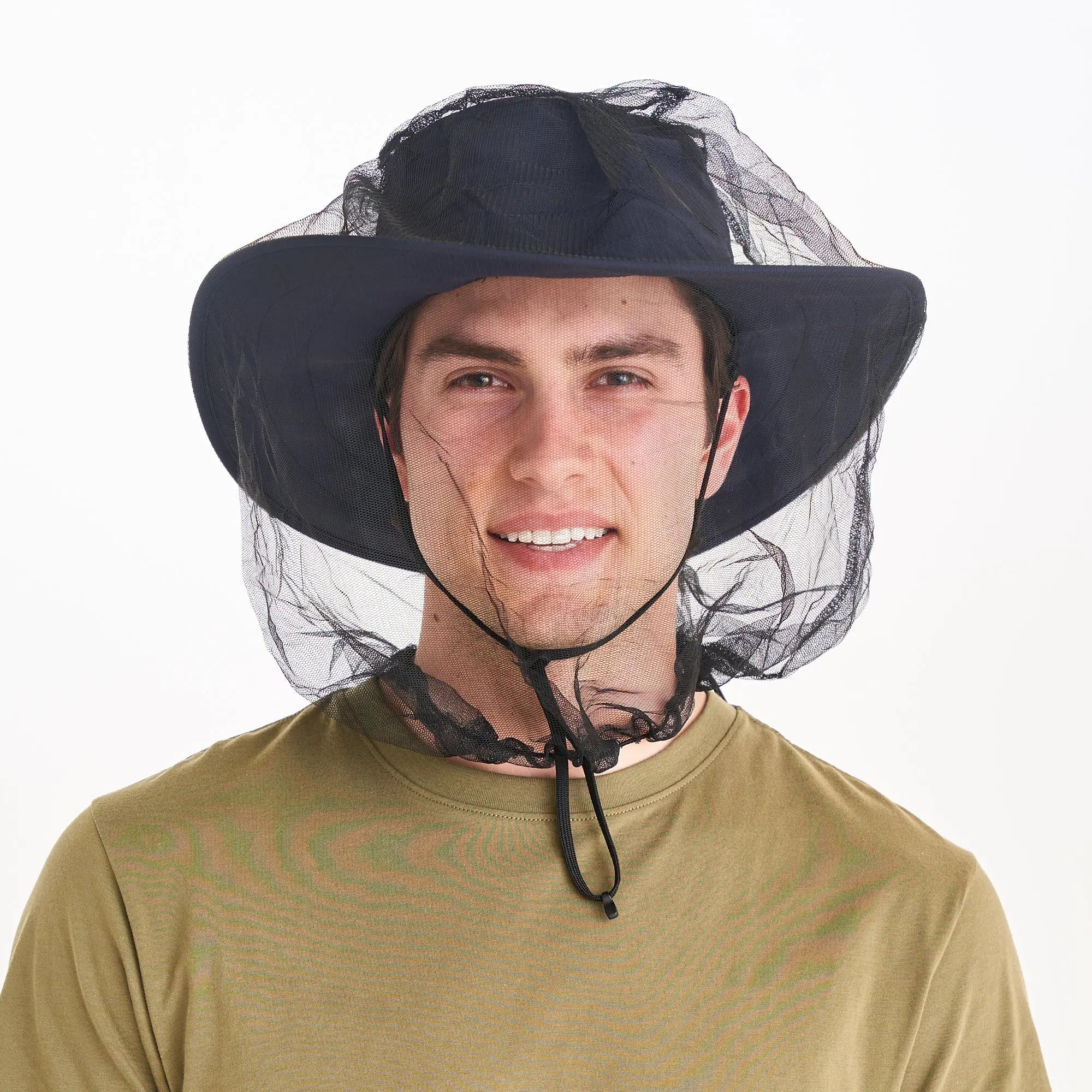 Coghlan's Compact Mosquito Head Net Lightweight w/ Storage Pouch, Mesh 220 Holes Coghlan's