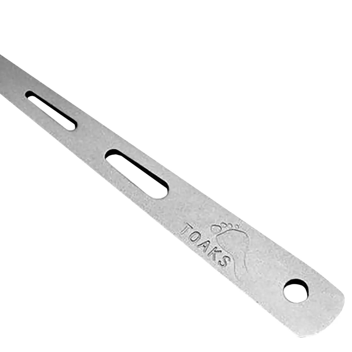 TOAKS Polished Narrow Head Titanium Camping Spork with Matte Handle TOAKS