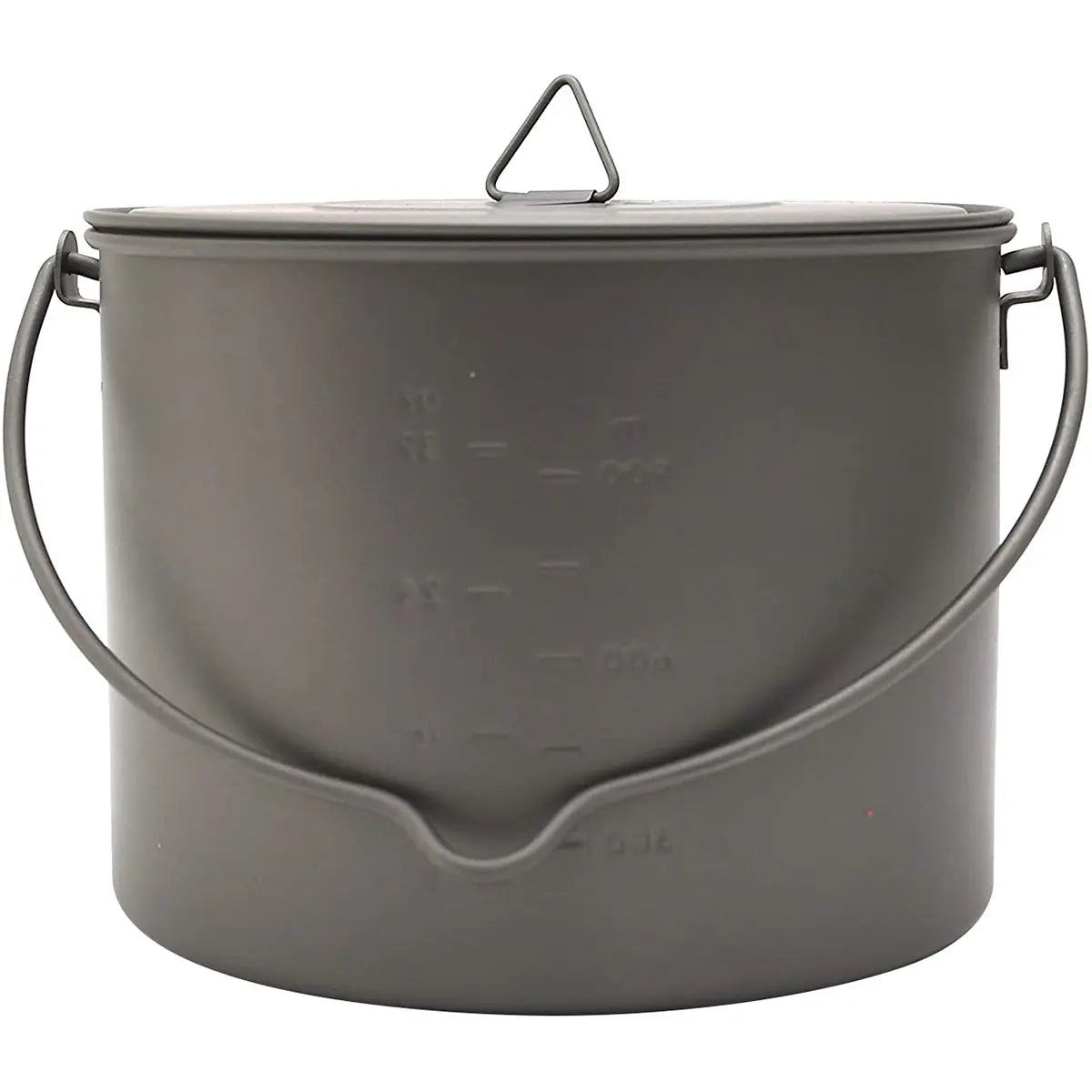 TOAKS Titanium 1300ml Outdoor Camping Cook Pot with Bail Handle POT-1300-BH TOAKS