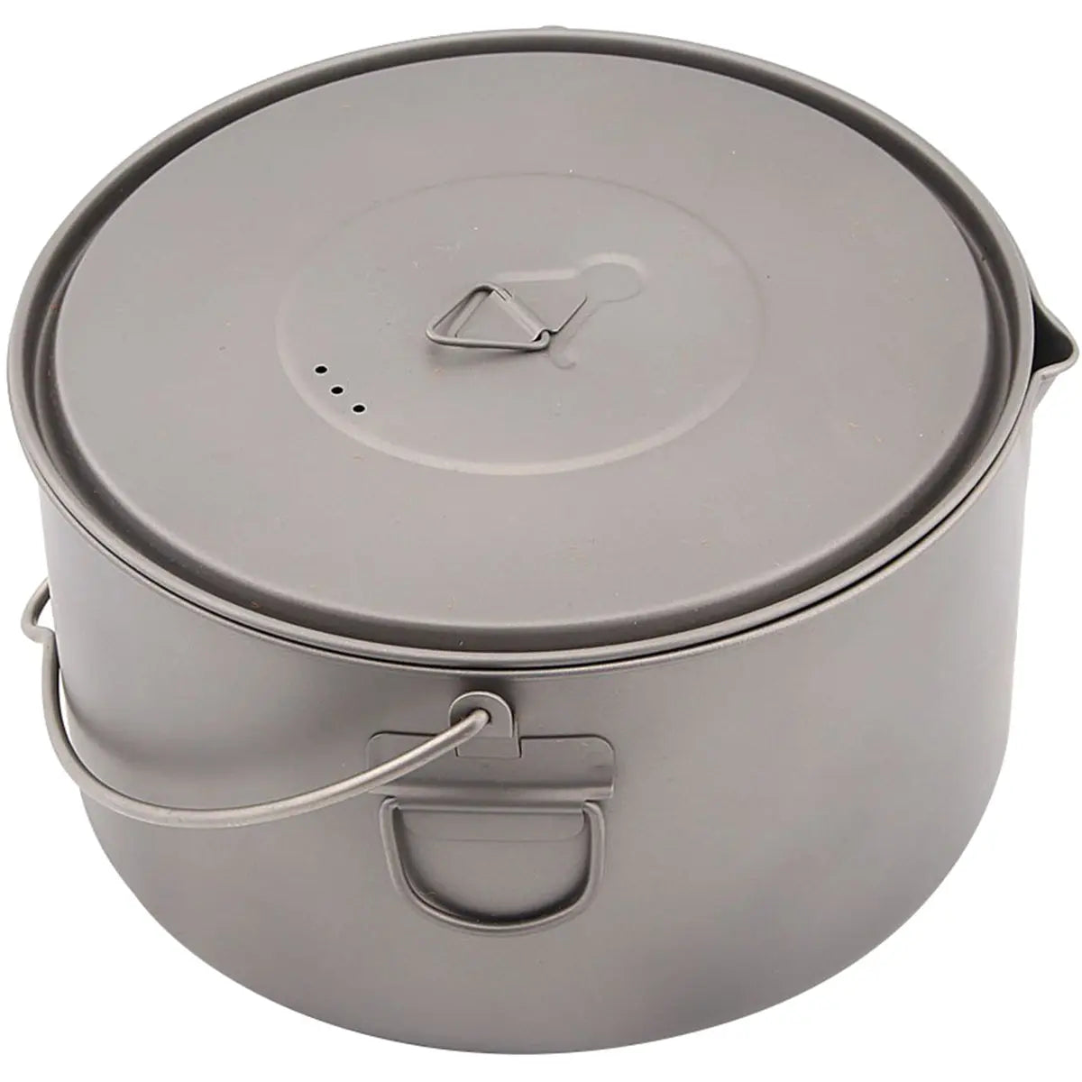 TOAKS Titanium 2000ml Outdoor Camping Cook Pot with Bail Handle POT-2000-BH TOAKS