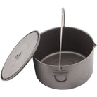 TOAKS Titanium 2000ml Outdoor Camping Cook Pot with Bail Handle POT-2000-BH TOAKS