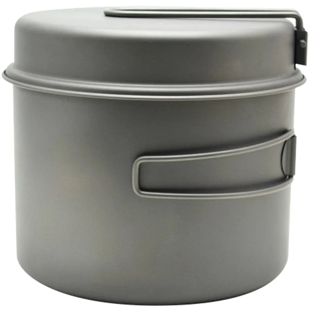 TOAKS Titanium Outdoor Camping Cook Pot with Pan and Foldable Handles TOAKS