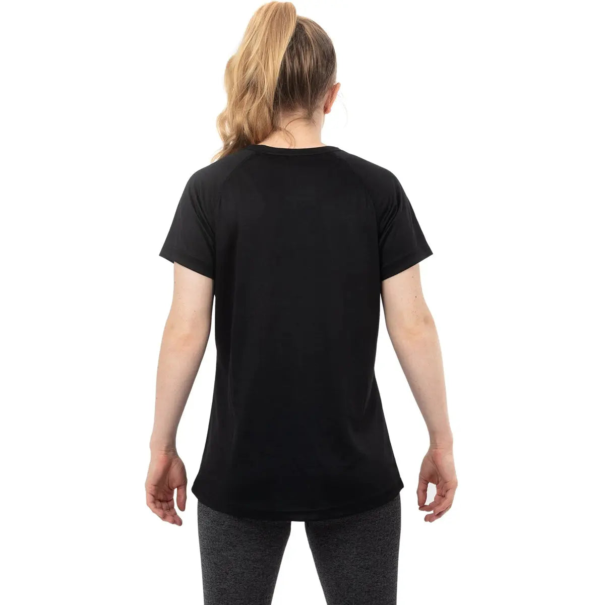 Tatami Fightwear Women's Dry Fit T-Shirt - Small - Black Tatami