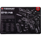 TekMat Original Gun Cleaning Mat - 17" X 11" - CZ P-07™ & P-09™ TekMat
