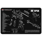 TekMat Original Gun Cleaning Mat - 17" X 11" - Heckler & Koch SP5K™ TekMat