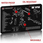 TekMat Original Gun Cleaning Mat - 17" X 11" - Heckler & Koch SP5K™ TekMat