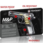 TekMat Original Gun Cleaning Mat - 17" X 11" - Smith & Wesson M&P Cutaway TekMat