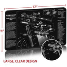 TekMat Original Gun Cleaning Mat - 17" X 11" - Smith & Wesson M&P TekMat
