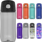 Thermos 16 oz. Kid's Funtainer Plastic Hydration Water Bottle with Spout Lid