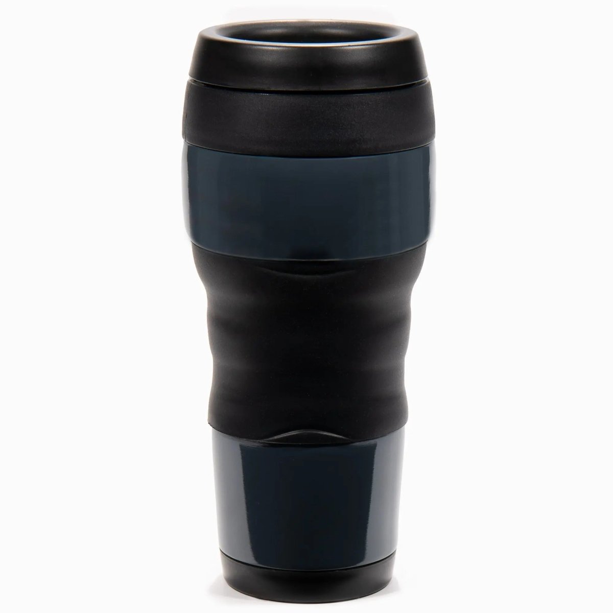 Thermos 16 oz. ThermoCafe Stainless Steel Travel Tumbler w/ Grip - Charcoal Thermos