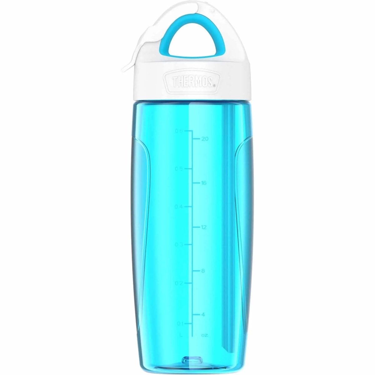 Thermos - 24 oz. Sports Bottle w/Covered Straw - Teal Thermos