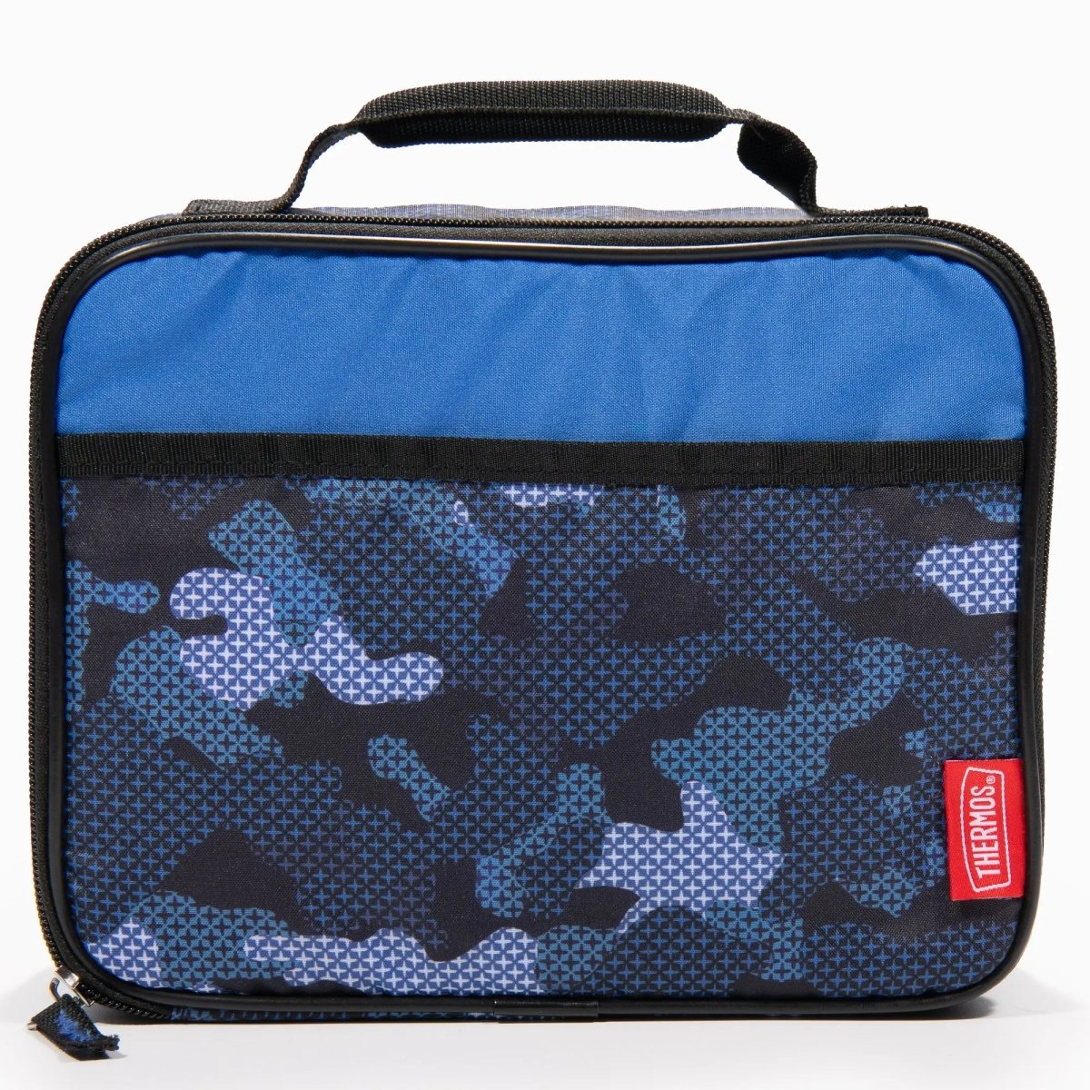 Thermos Blue Hatch Camo Soft Lunch Box With Mesh Pocket Thermos