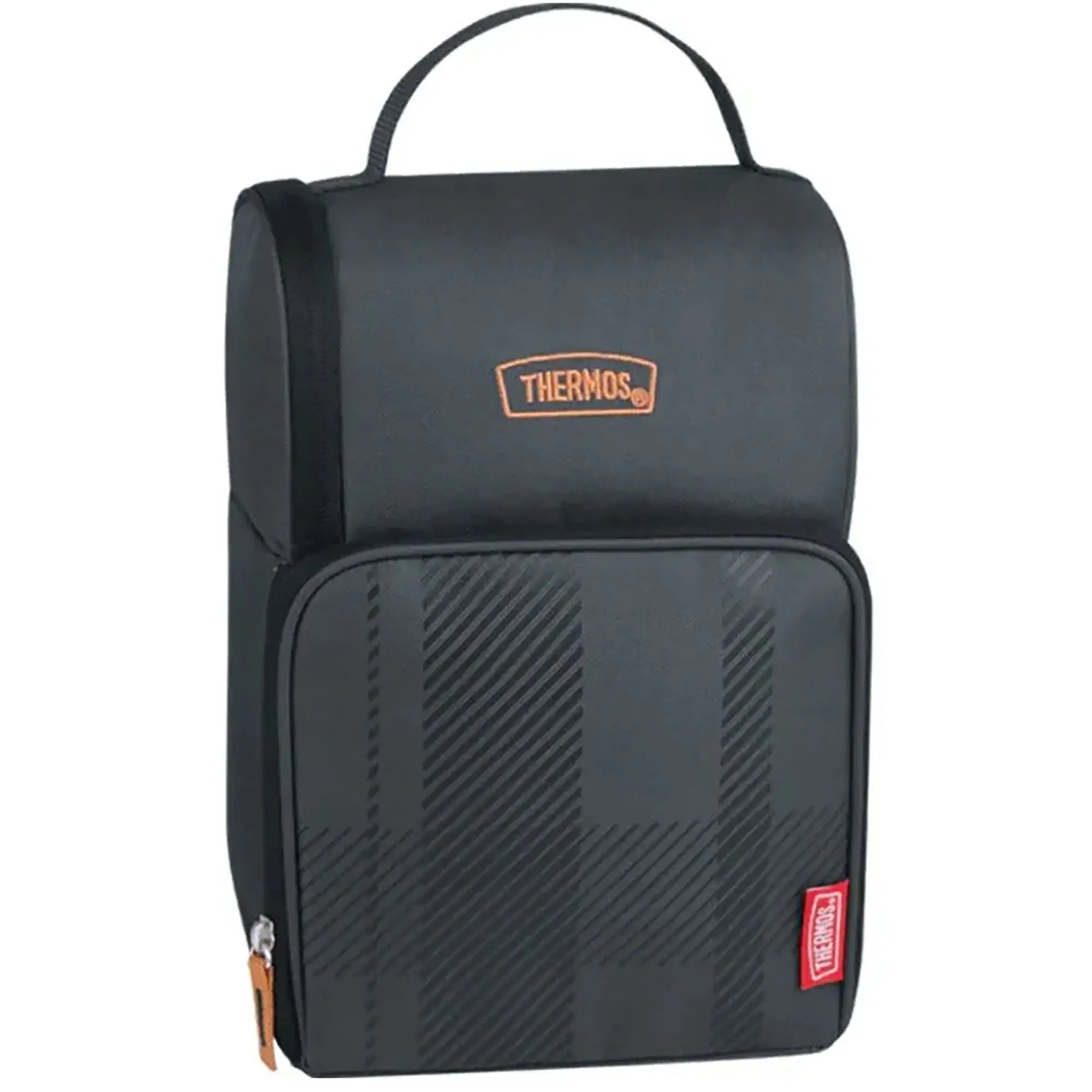 Thermos Dual Compartment Soft Lunch Box - Charcoal Plaid Thermos