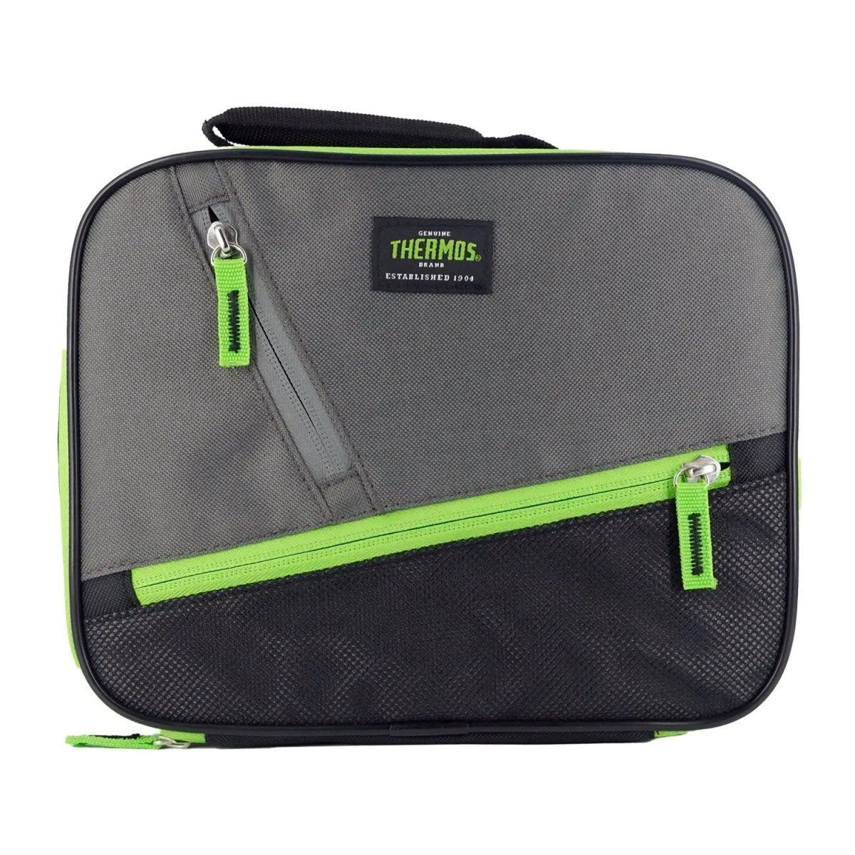 Thermos Essentials Standard Lunch Box - Lime Green/Black Thermos