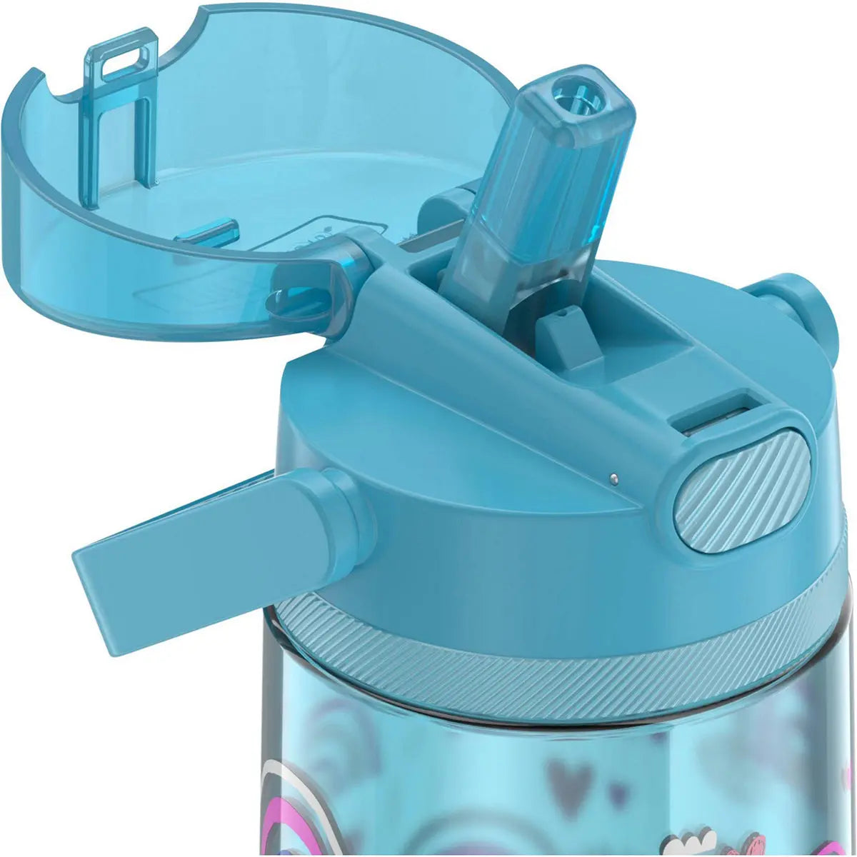 Thermos Kid's 14 oz. Plastic Hydration Bottle with Flip-Up Straw Thermos