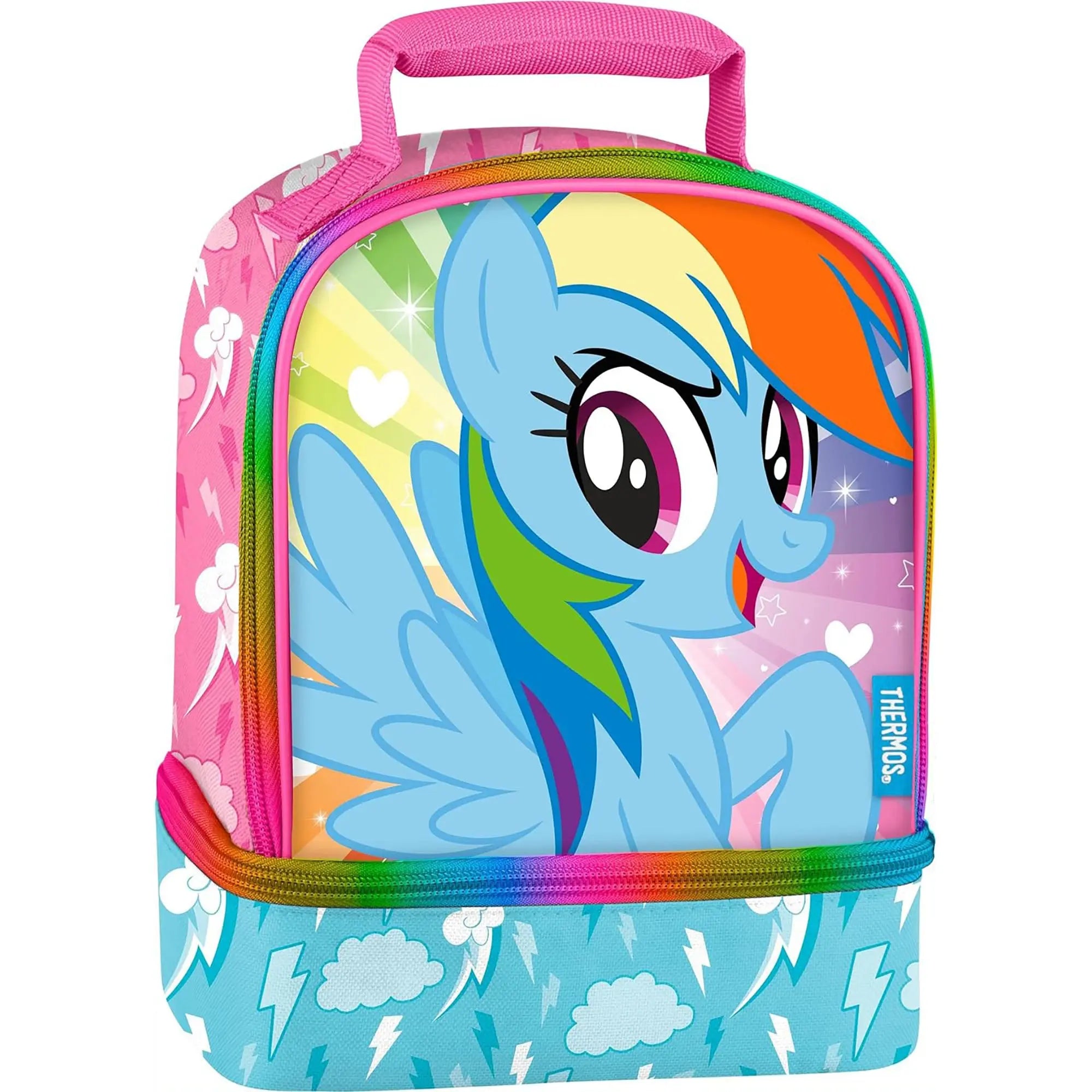 Thermos Kid's Dual Compartment Soft Lunch Box - My Little Pony Thermos