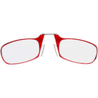 ThinOptics Armless Glasses with Universal Case - Red Frame, White Pod ThinOptics