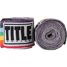 Title Boxing 180" Semi Elastic Mexican Handwraps - Rainbow Title Boxing
