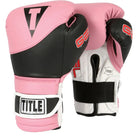 Title Boxing Gel Suspense Training Gloves - Pink/Black Title Boxing