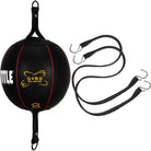 Title Boxing Gyro Balanced Leather Double End Bag - 6" - Black Title Boxing