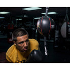 Title Boxing Gyro Balanced Leather Double End Bag - 8" - Black Title Boxing