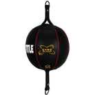 Title Boxing Gyro Balanced Leather Double End Bag - 8" - Black Title Boxing