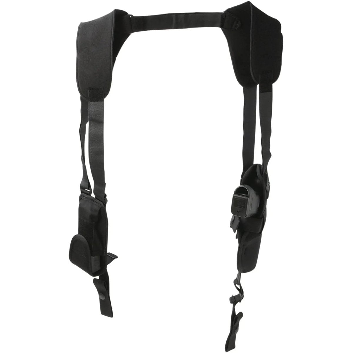 Uncle Mike's Pro-Pak Vertical Shoulder Holster - Right Hand - Black - Size 5 Uncle Mike's