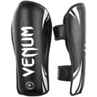 Venum Challenger Hook and Loop Shin Guards - Black Venum