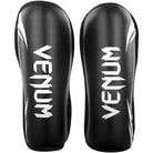 Venum Challenger Hook and Loop Shin Guards - Black Venum