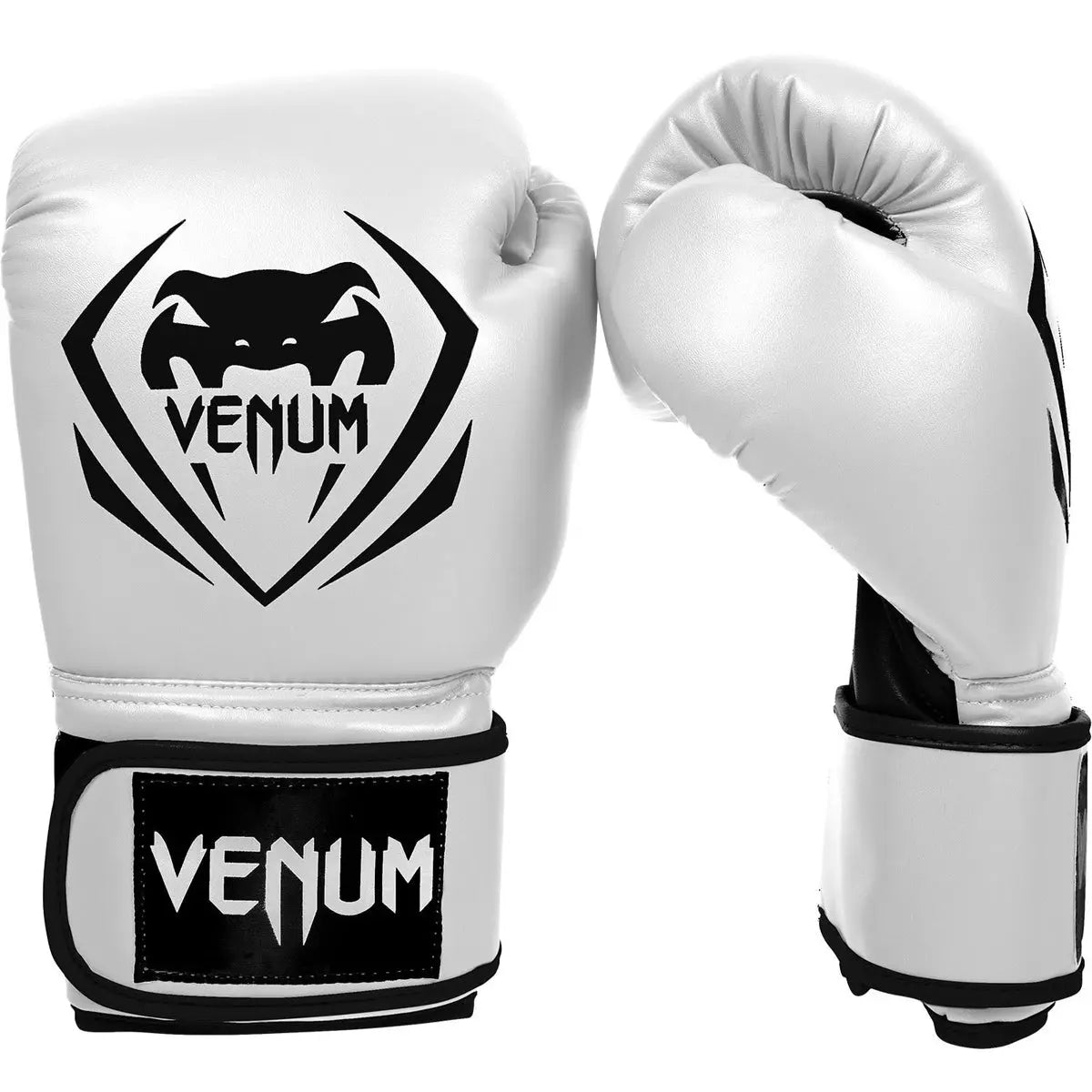 Venum Contender Hook and Loop Boxing Gloves - Ice