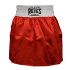 Cleto Reyes Women's Satin Boxing Skirt Trunks - Red/White Cleto Reyes