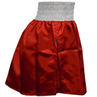 Cleto Reyes Women's Satin Boxing Skirt Trunks - Red/White Cleto Reyes