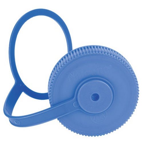 Nalgene Small Wide Mouth 16 oz. Water Bottle Replacement Cap - Blue - Forza Sports