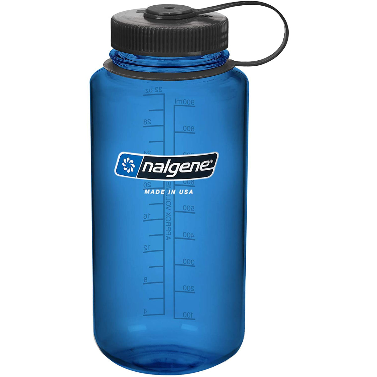 Nalgene Sustain 32 oz. Tritan Wide Mouth Water Bottle - Blue/Black Nalgene