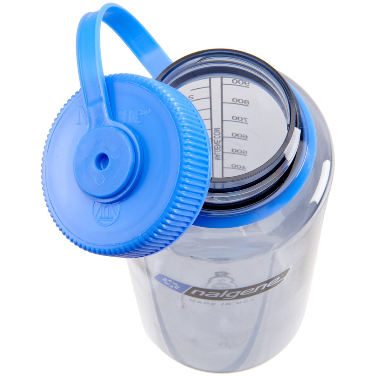 Nalgene Sustain 32 oz. Tritan Wide Mouth Water Bottle - Gray/Blue Nalgene