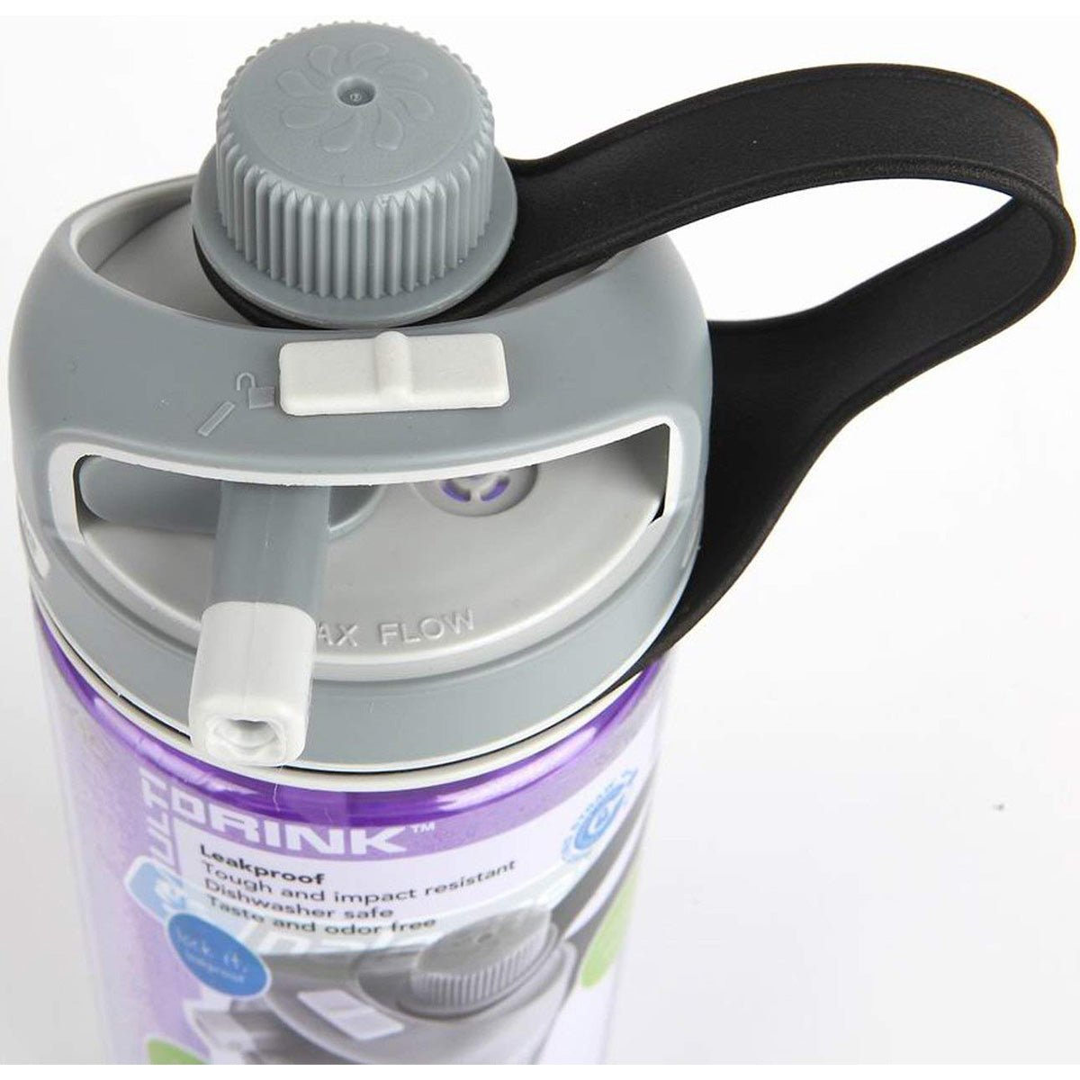 Nalgene Sustain 20 oz. Tritan Multidrink Water Bottle - Purple - Forza Sports