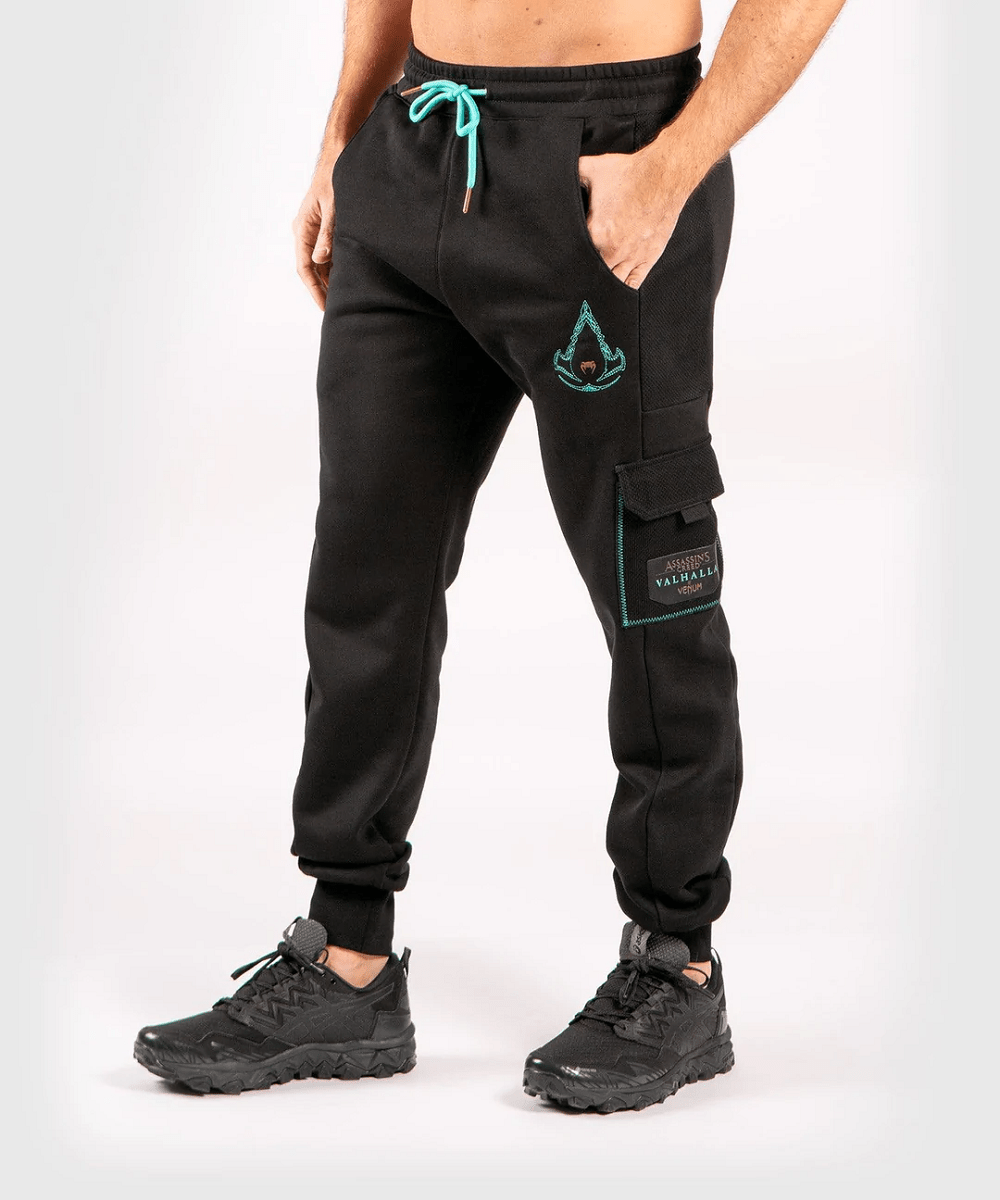 Venum Assassin's Creed Jogger Pants - Black/Blue - Forza Sports