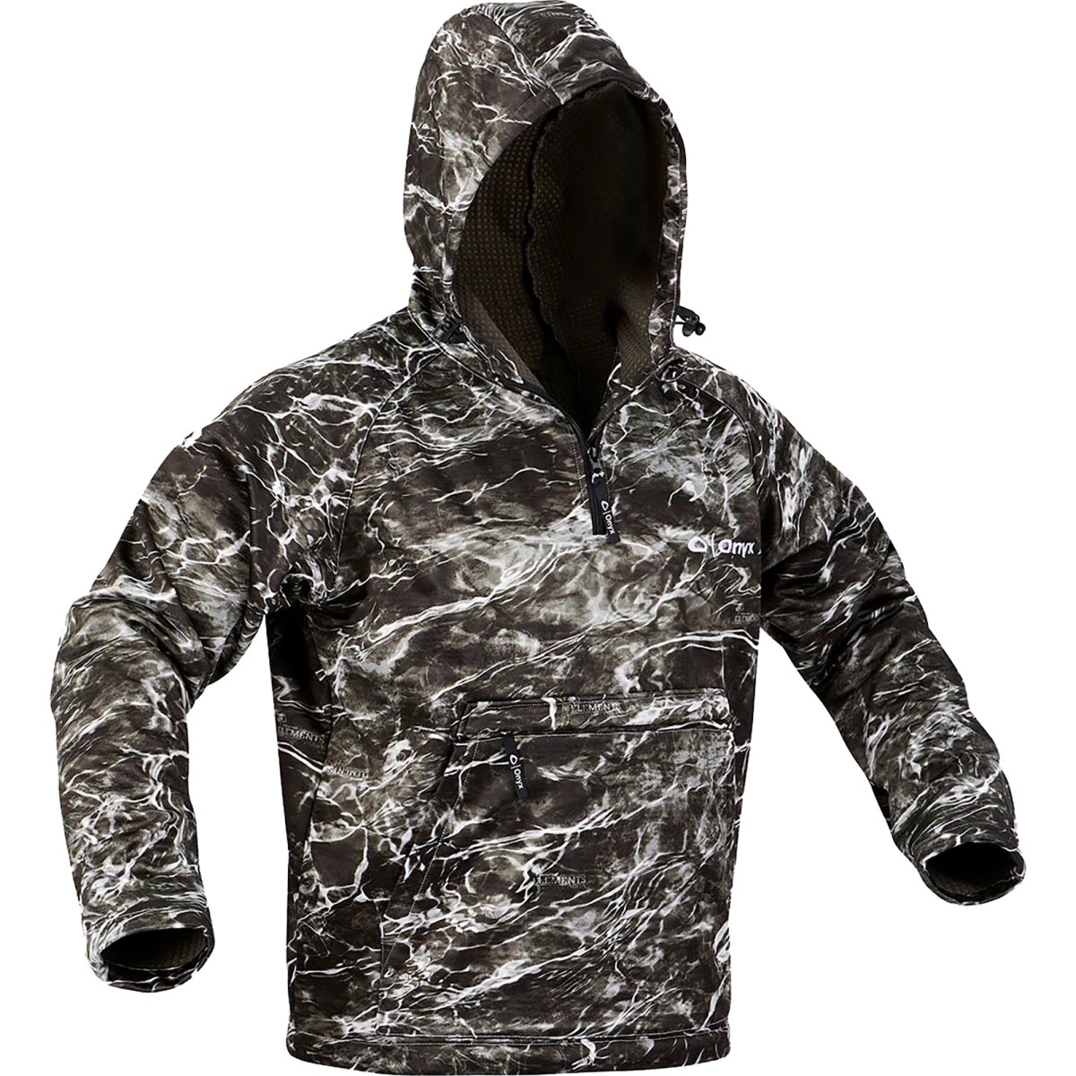 Onyx Quarter Zip Performance Hoodie - Forza Sports