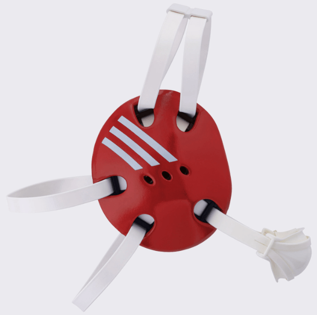 Adidas Wrestling Response Ear Guard - Red/White
