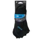 Airplus Men's No Show CoolMax Cushioned Socks, White, Large, 3 Pairs - Forza Sports