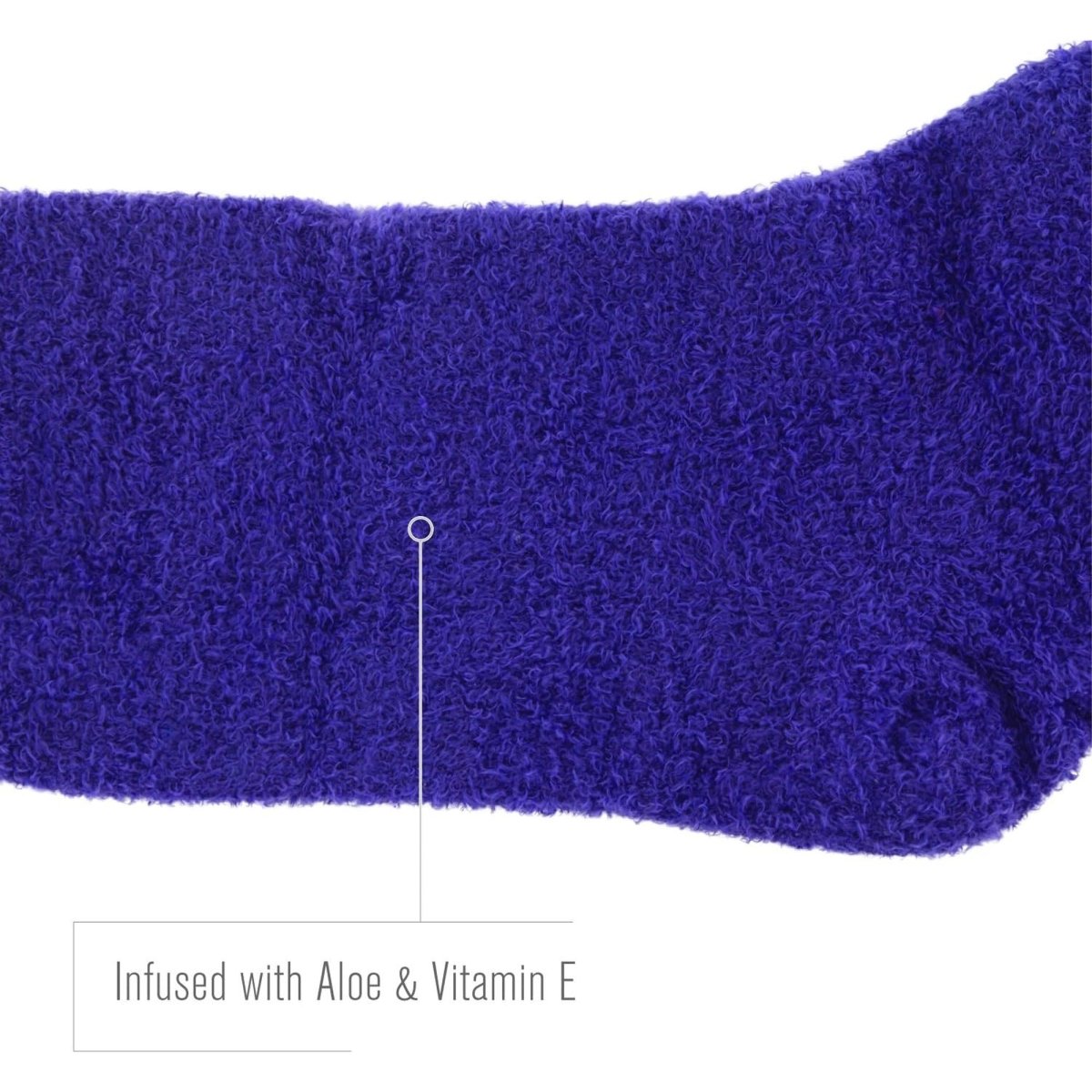 Airplus Aloe and Vitamin E Infused Moisturizing Socks, Women's 5 - 11, 1 Pair, Colors May Vary - Forza Sports