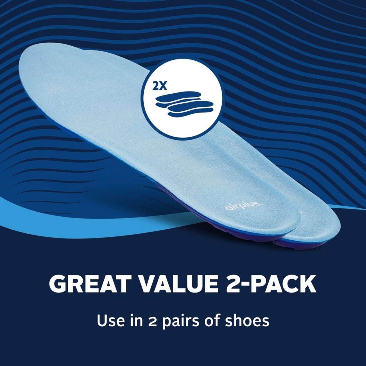 Airplus Massage Gel Insoles - Forza Sports