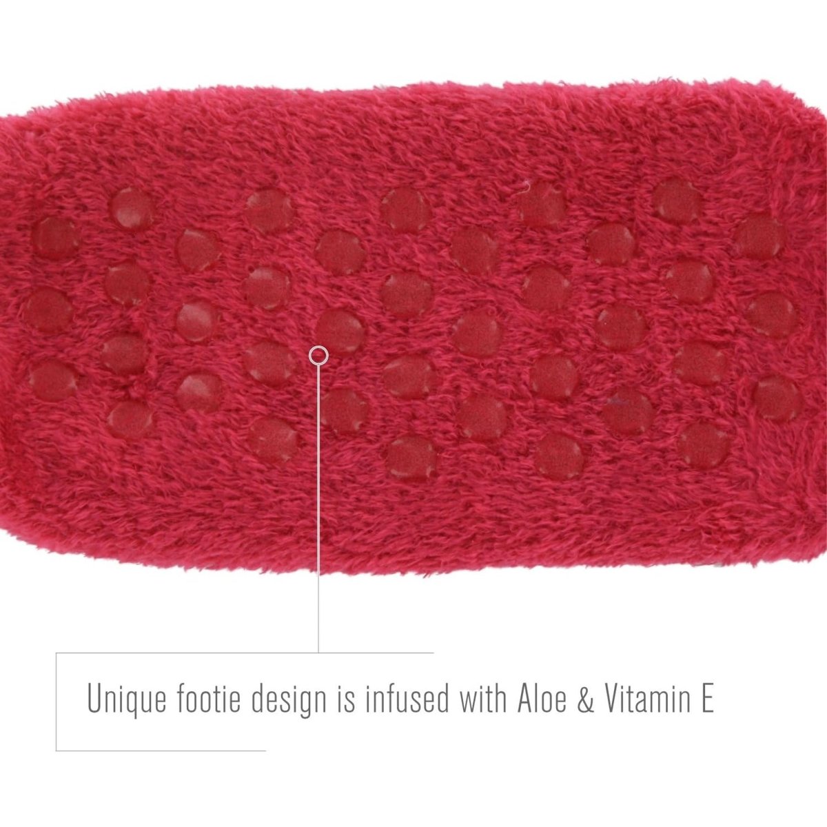 Airplus Spa Aloe and Vitamin E Infused Moisturizing Footie Socks, Women's 5 - 11, 1 Pair, Colors May Vary - Forza Sports