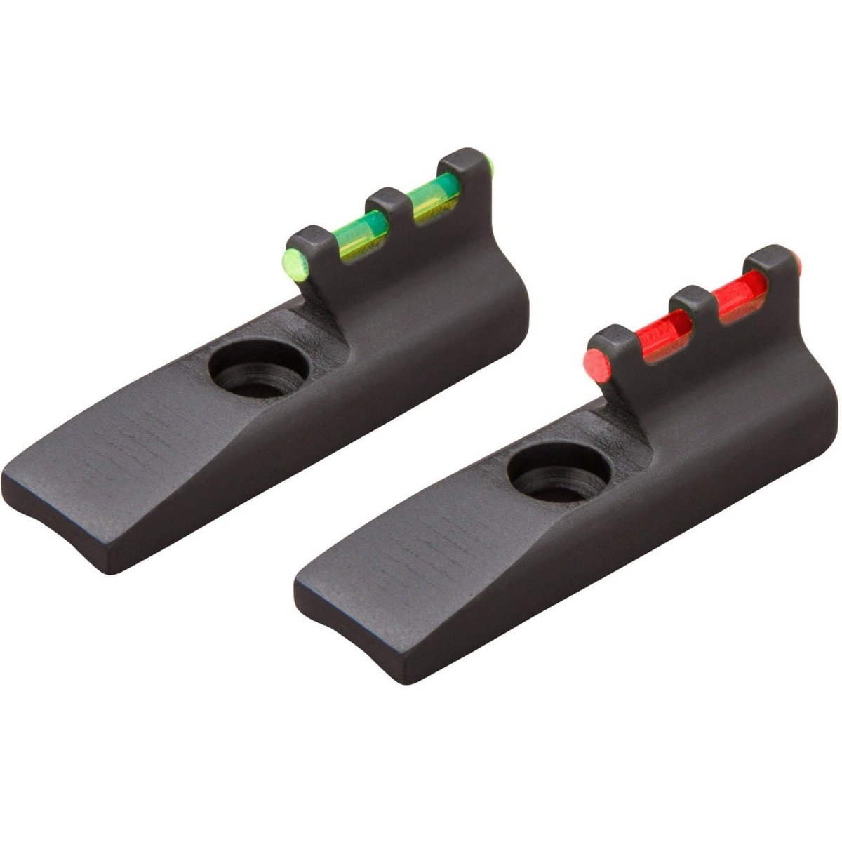Truglo Rimfire Front Sight Fiber Optic Replacement for Pistol - Fits Ruger, MKII, MKIII, MKIV, 22/45" & Browning Buck Mark - Green - Forza Sports