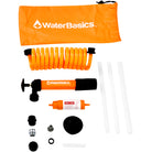 WaterBasics Emergency Pump and Filter Kit for Stored Water Aquamira