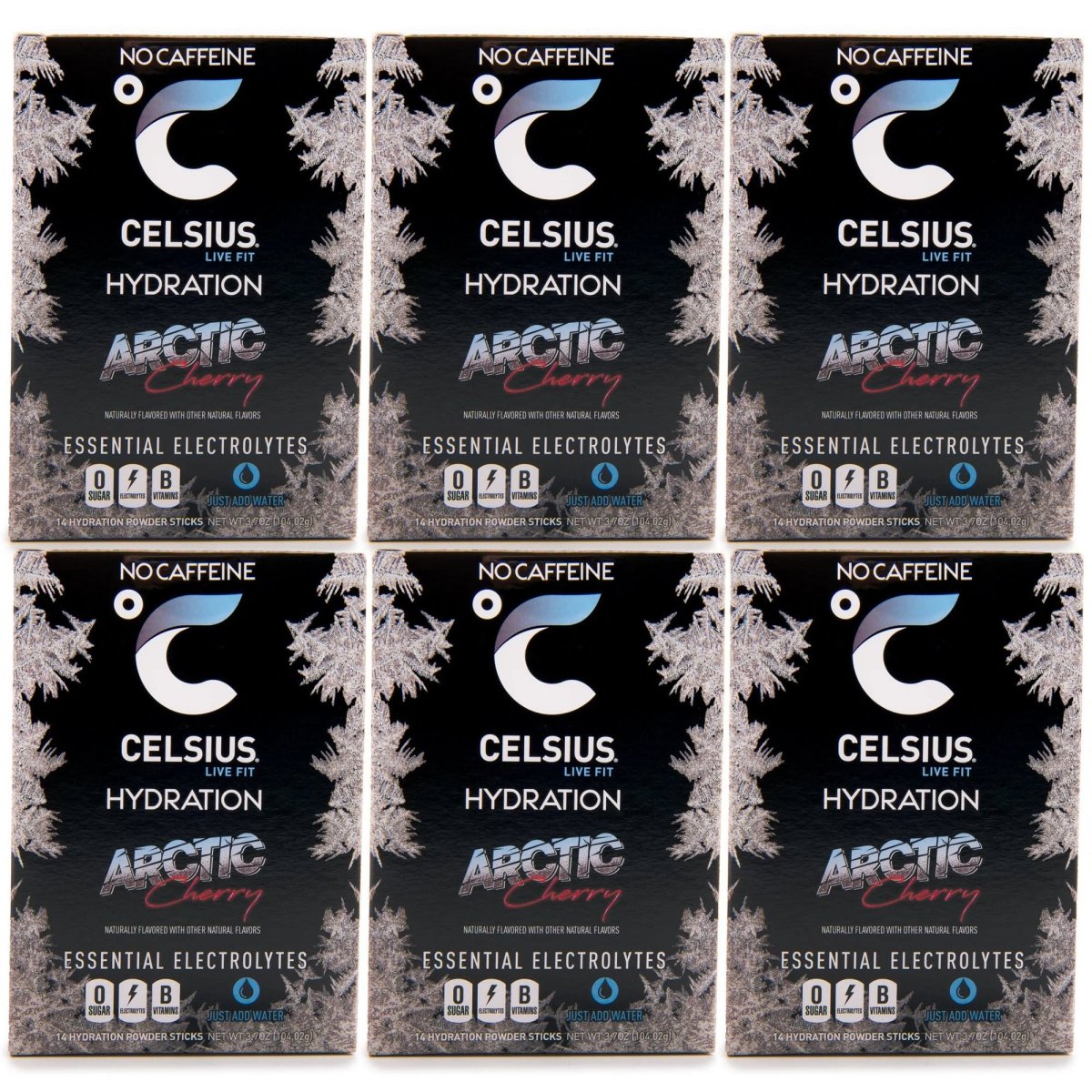 Celsius Hydration Sugar Free Electrolyte Drink Mix 6 Pack - Forza Sports