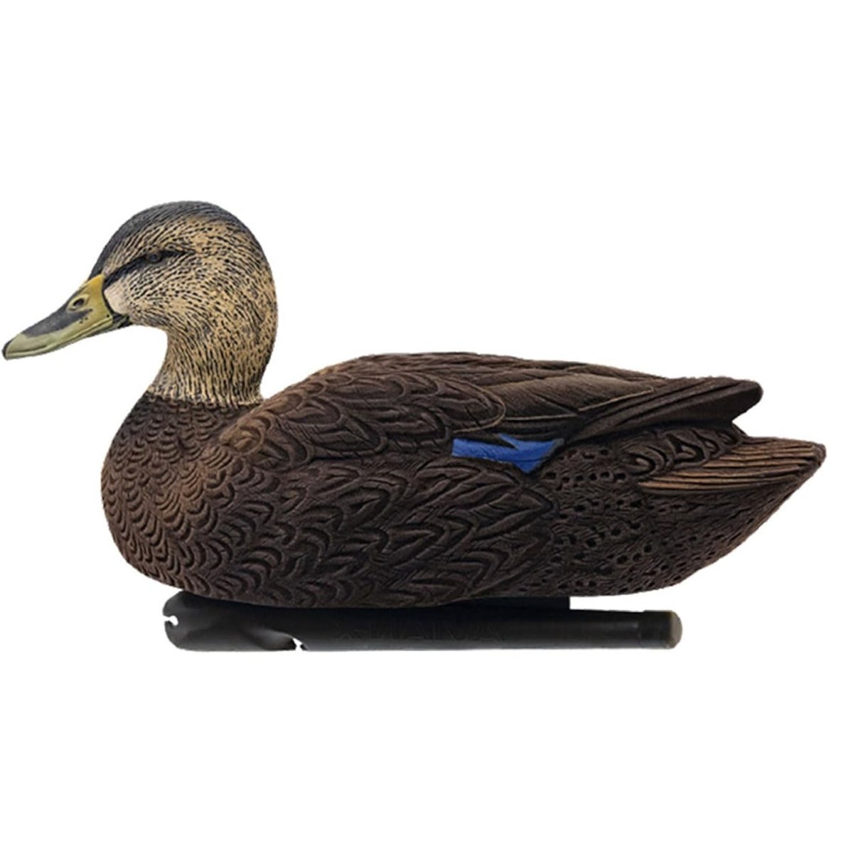 Avian X Topflight Mallards Flocked Black Ducks Pack of 6 Floating Decoys - Forza Sports