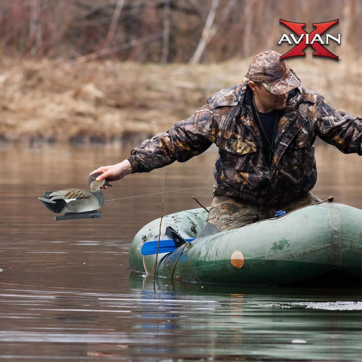 Avian X Topflight Gadwall Pack of 6 Floating Decoys - Forza Sports