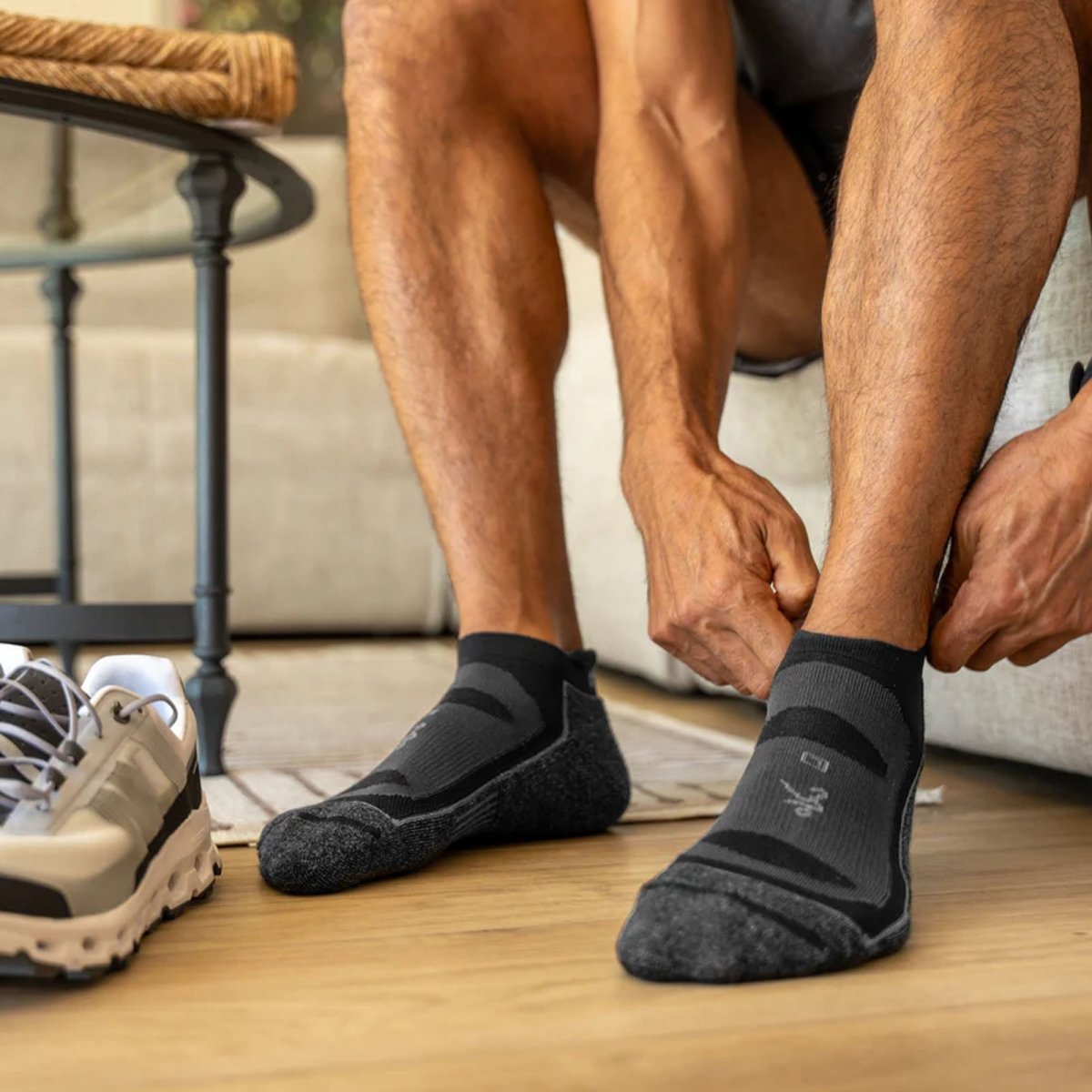 Balega Blister Resist No Show Socks, Black, 3 Pack - Forza Sports