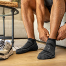 Balega Blister Resist No Show Socks, Black, 3 Pack - Forza Sports